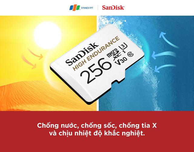 SanDisk High Endurance: Thông số ấn tượng cho một card màn hình - Ảnh 1.