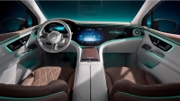 Cận cảnh nội thất của Mercedes-Benz EQE sẽ ra mắt vào ngày 16/10