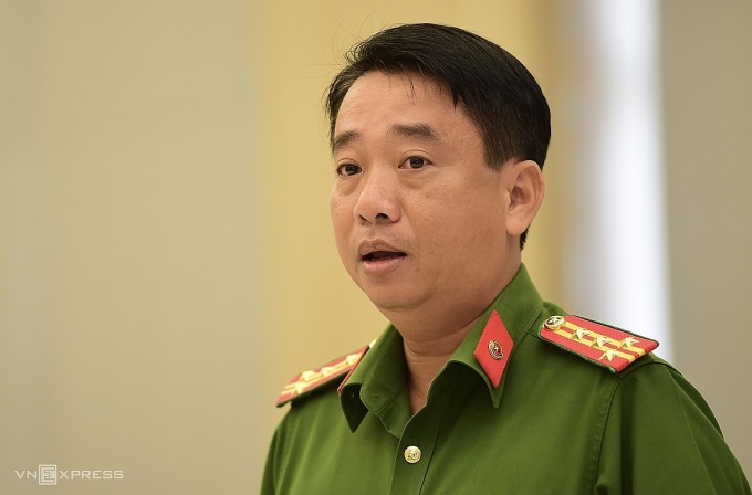 Đại tá Nguyễn Thanh Điệp, Phó Giám đốc Công an tỉnh Bình Dương.  Ảnh: Thanh Tùng