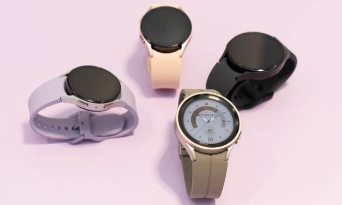 Dòng đồng hồ Galaxy Watch5 series mới ra mắt.