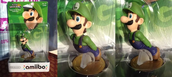 Những bức tranh Amiibo đắt nhất - Thiếu tay trái Luigi