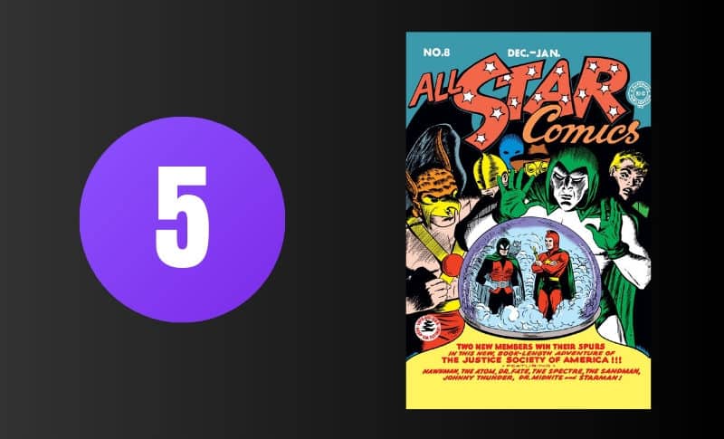 Sách truyện tranh đắt nhất - All Star Comics # 8