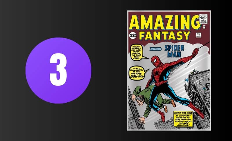 Sách truyện tranh đắt nhất - Amazing Fantasy # 15