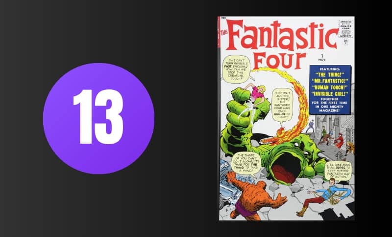 Sách truyện tranh đắt nhất - Fantastic Four # 1