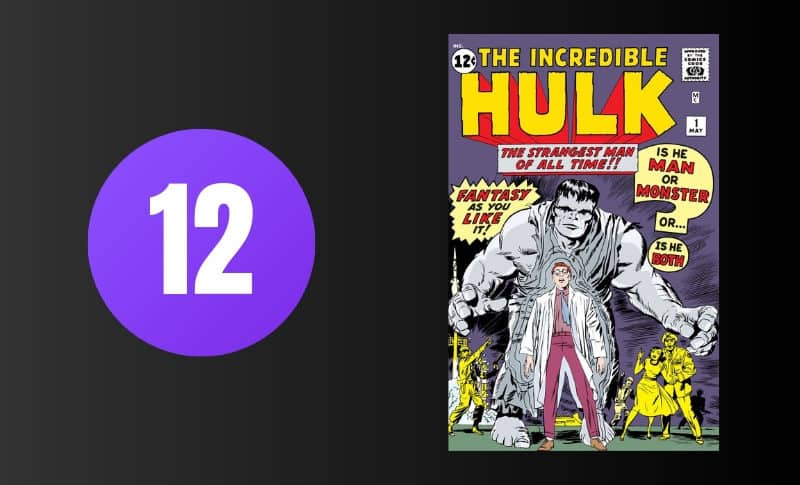 Sách truyện tranh đắt nhất - Incredible Hulk # 1