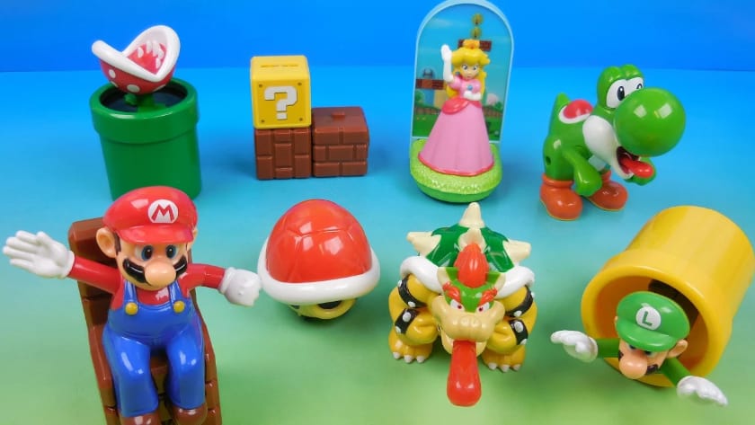 Đồ chơi Bữa ăn Hạnh phúc Đắt tiền Nhất - Mario (1994 & 1998)