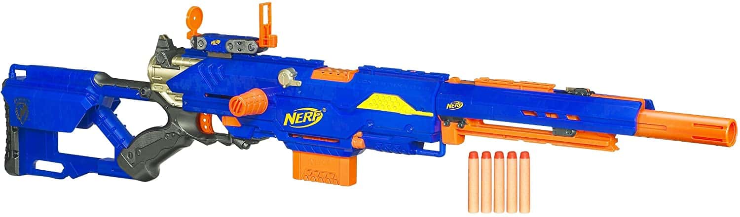 Súng Nerf Đắt Nhất - Nerf N-Strike Longstrike CS-6 Dart Blaster - $ 110